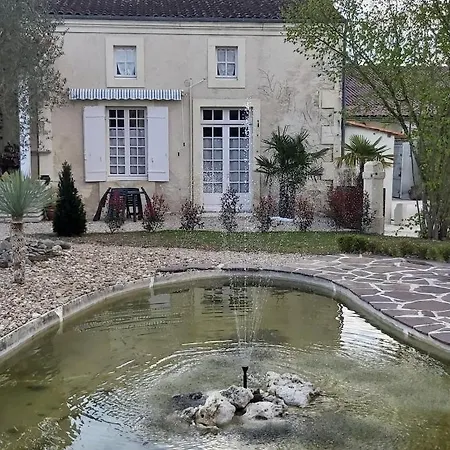 Logis Des Bessons Bed and Breakfast Migron Buitenkant foto